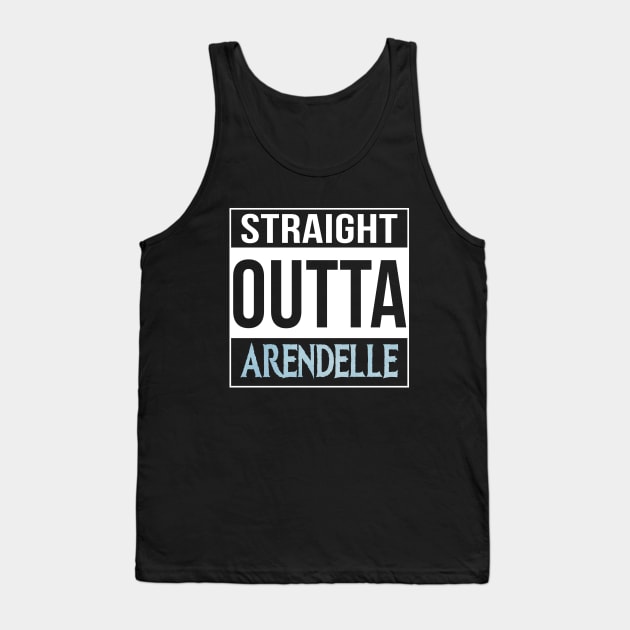 Straight Outta Arendelle Tank Top by FandomTrading